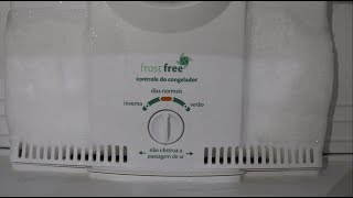 Geladeira Frost Free criando gelo [upl. by Nosaes]