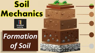 Soil Formation  Processes Factors and Properties  Explained Concepts of Soil Mechanics [upl. by Kirch]