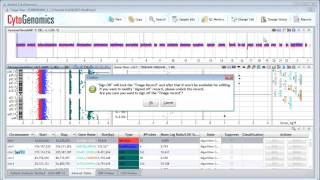 CytoGenomics Checking out sample results and signing off [upl. by Lugo]