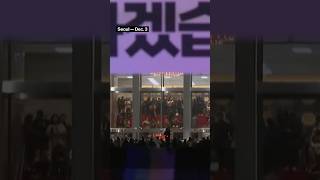 South Koreans Storm Parliament After Yoon Declares Martial Law [upl. by Allyce]