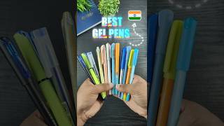 Best GEL Pens💯 in India 🇮🇳 writingmania bestgelpens boardsexam ytshortsindia pen pencil [upl. by Arlina]