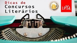 DICAS DE CONCURSOS LITERÁRIOS 11 Publicar Livro Conto e Poesia [upl. by Berardo413]