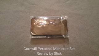 Corewill Personal Manicure Set Review by Slick [upl. by Nahshun365]