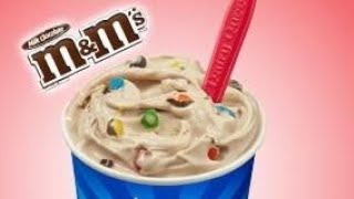 Dairy Queen MampM Blizzard REVIEW [upl. by Verneuil]