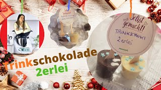 Trinkschokolade selber machen  2 Sorten  Geschenke aus dem Thermomix  ThermoMixenmitClaudia [upl. by Nosduh167]