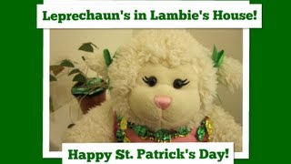 269 Lambies Leprechaun Mischief Happy St Patricks Day  LambCam [upl. by Cati358]