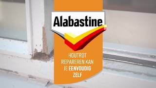 Houtrot repareren  Alabastine [upl. by Otcefrep]