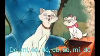 The Aristocats  Scales And Arpeggios Icelandic  Lyrics [upl. by Hillard]