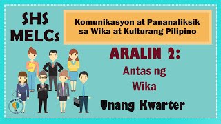 Aralin 2 Antas ng Wika SHS Grade 11 MELCs Part 3 [upl. by Cowie940]