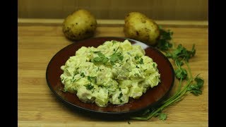 German Potato Salad Recipe By Food Crunch [upl. by Elatnahc]