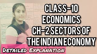 Sectors of the Indian Economy class 10 ssthistory by simran sahni [upl. by Hurlee]