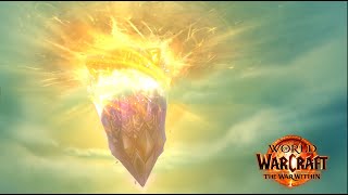 Beledar Transformation from Void to Light  World of Warcraft The War Within [upl. by Tterrab]