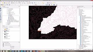 1  Delineating Watershed in QGIS [upl. by Celestyna]