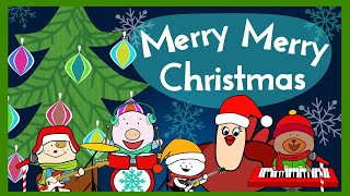 Merry Merry Christmas  Christmas Song for Kids  The Singing Walrus [upl. by Hamish873]