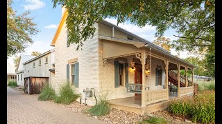 204 W Creek Street historic home for sale in Fredericksburg TX [upl. by Madeleine]