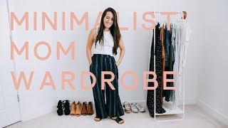 Minimalist Mama Wardrobe [upl. by Ostler]