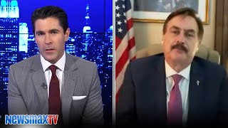 BREAKING Mike Lindell returns to Newsmax TV [upl. by Gosselin299]