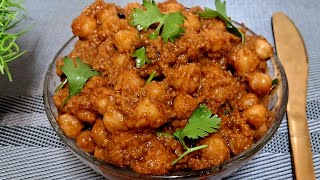 கொண்டக்கடலை மசாலா Channa masala recipe in Tamil [upl. by Enyala]