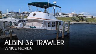 SOLD Used 1984 Albin 36 Trawler in Venice Florida [upl. by Mandell902]