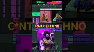 HOW TO MAKE CNTY TECHNO 😈👅💦 electronicmusic producer memes techno ableton [upl. by Phoebe]