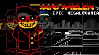 SANS SPIELEN´S EPIC MEGALOVANIA  Undertale fangame sub spanishenglish [upl. by Llednor]