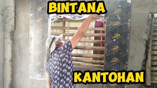 PALITADA SA PANGALAWANG BINTANA MAY KANTO NA BAHAY NI MARYkuyanolivlog [upl. by Holle]