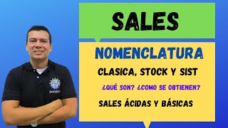 SALES SALES ÁCIDAS Y BASICAS COMO NOMBRAR SALES COMO SE OBTINER SALES NOMENCLATURA DE SALES [upl. by Euphemia]