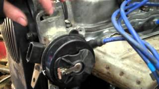 How to install a distributor on a B2200 By Shayne B [upl. by Tobias749]