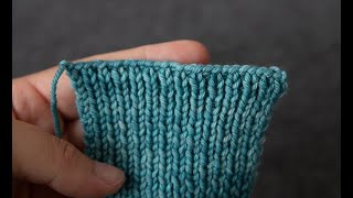 Bind off in pattern 1x1 rib [upl. by Bunow139]