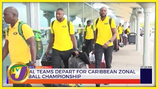 National Teams Depart for Caribbean Zonal Volleyball Championship [upl. by Avi]