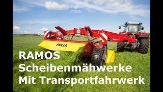 RAMOS Scheibenmähwerke mit Transportfahrwerk [upl. by Nadaba]