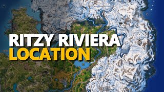 Ritzy Riviera Fortnite Location [upl. by Basset]