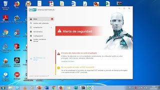 Error de Actualizacion de Modulos Eset Nod32 Version 1213 CLAVESSERIAL [upl. by Bixler650]