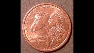 Hard To Find Dollar Coins 2012 Sacagawea  Native American [upl. by Ymmik382]