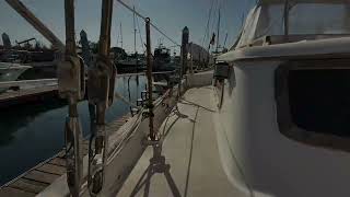 Walkthrough of a 1976 Transpac 49 ￼ [upl. by Ainessey936]