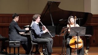 Muczynski Fantasy Trio for Clarinet Cello and Piano Op 26 [upl. by Lewiss]