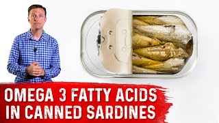 Omega 3 Fatty Acids in Canned Sardines Part  2 – Dr Berg [upl. by Burford]