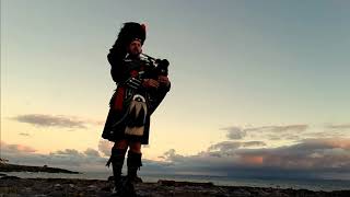 Sailing on the bagpipes  The Welsh Wedding Bagpiper Matthew Bartlett [upl. by Eitsyrk]