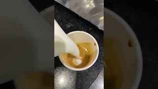 How to Make a Caffe Macchiato  Perfect Coffeeshortsvideo youtube foryou [upl. by Saideman368]