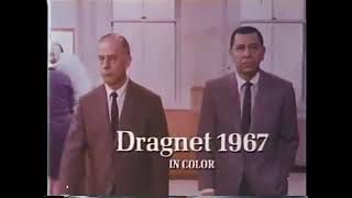 Dragnet 1967  Extremely rare NBC Promo for First Season Jack Webb Harry Morgan [upl. by Suirada]