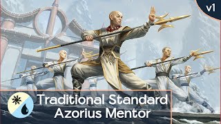 Azorius Mentor  MKM Top 500 Mythic Standard Bo3 Gameplay and Deck Tech [upl. by Suivatnod]