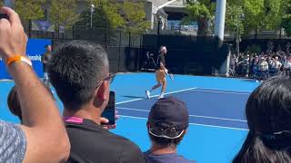 Stefanos Tsitsipas serve practice HD 1080p [upl. by Arriat885]