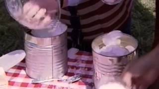 Making Ice Cream in a tin can [upl. by Ayim]