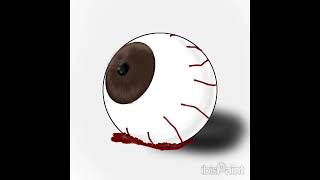 TW BLOOD Eyeball Secrets of Wysteria  Steampianist ibispaintx scary blood vocaloid [upl. by Zosema584]