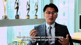 Nicholas Tse Founder and CEO of Post Production Office on Leadership [upl. by Onitnevuj]