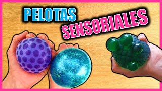 ✅ 5 PELOTAS SENSORIALES FACILES Para NIÑOS 👉 Con Globos🎈 [upl. by Felder]