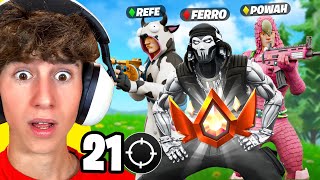 GIOCO le RANKED in CAMPIONE con il MIO TEAM MA Remix Capitolo 2 Fortnite ITA [upl. by Orian]