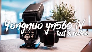 Yongnuo 560 IV Speedlite REVIEW amp GUIDE on dual flash transmitter [upl. by Myles]