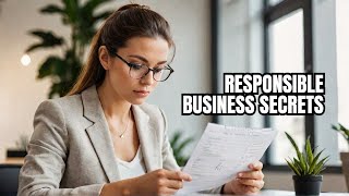 Want a RESPONSIBLE Business Avoid These Common Mistakes [upl. by Lemraj]