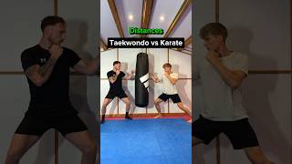 Taekwondo vs Karate [upl. by Neral]